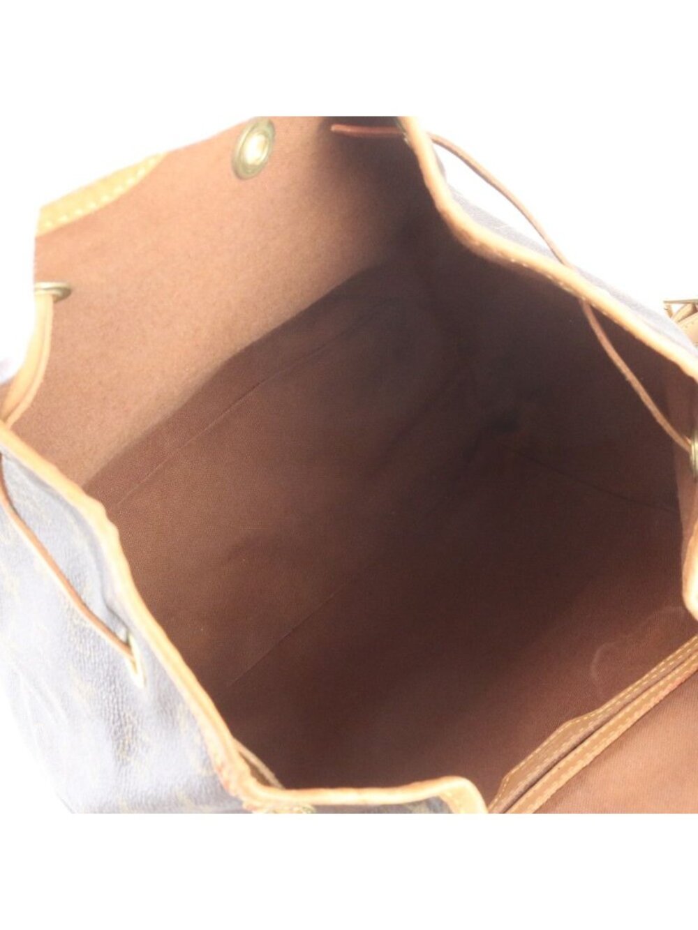 Louis Vuitton Monogram Montsouris GM Leather Backpack - Picture 7 of 9
